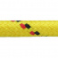PPV pr.8mm lano Kružberk (8,9kN), žluté s černo červenými kontrolkami