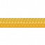 PPV 6mm šňůra, pletená, s jádrem, 16pramenná, žlutá, max. 200m