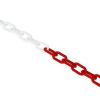 Řetěz plastový červeno-bílý