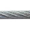 Šestipramenné ocelové lano, konstrukce  6x7-FC, pozinkované
