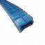 Ochranný návlek z PU dělený, PFEIFER Polytex - Flexoclip S-100mm, modrý