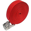 Upínací pás, typ 1001/K, l=1m, jednodílný se sponou, 25mm, LC 125daN, červený