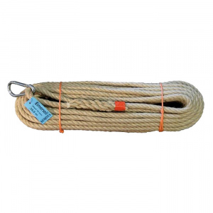 Konopné lano s hákem, od 10m do 50m, SEWOTA - Německo