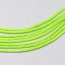 PA pr.4mm šňůra PARACORD, zelená, fluorescentní, cívky po 100m