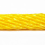 PPV 10mm lano, pletené, spiroidní, žluté
