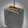 Permanentní magnet TML 1000 nosnost 1000kg, hmotnost 18kg, rozměr 403x103mm ALFRA