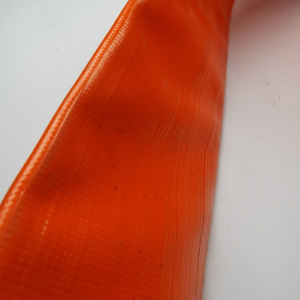 Ochranný návlek z PVC, oranžový- pro popruhy a pásy, velikost 120mm