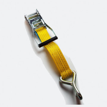 Upínací pás typ 5002 IHJ hák, pevná část, l=0,4m, š.50mm, 2500/5000daN, žlutý